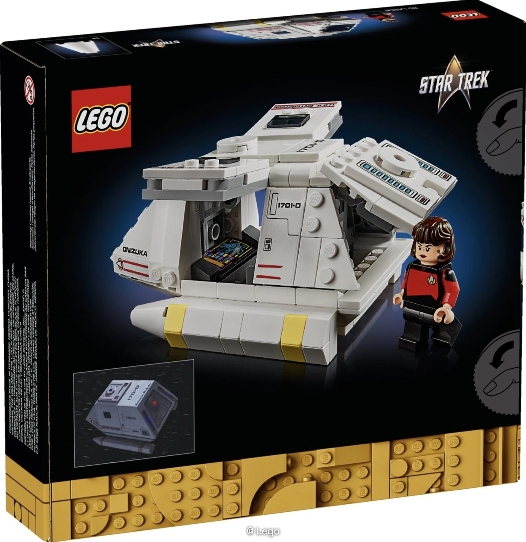 LEGO's Epic STAR TREK: THE NEXT GENERATION USS Enterprise-D Set